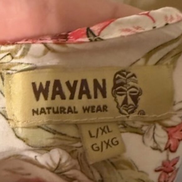 WAYAN NATURAL WEAR Boho Blouse Size L/XL - Picture 4 of 4